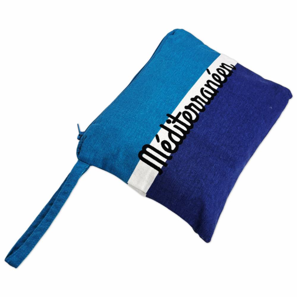 Pochette in tessuto Mediterranèen