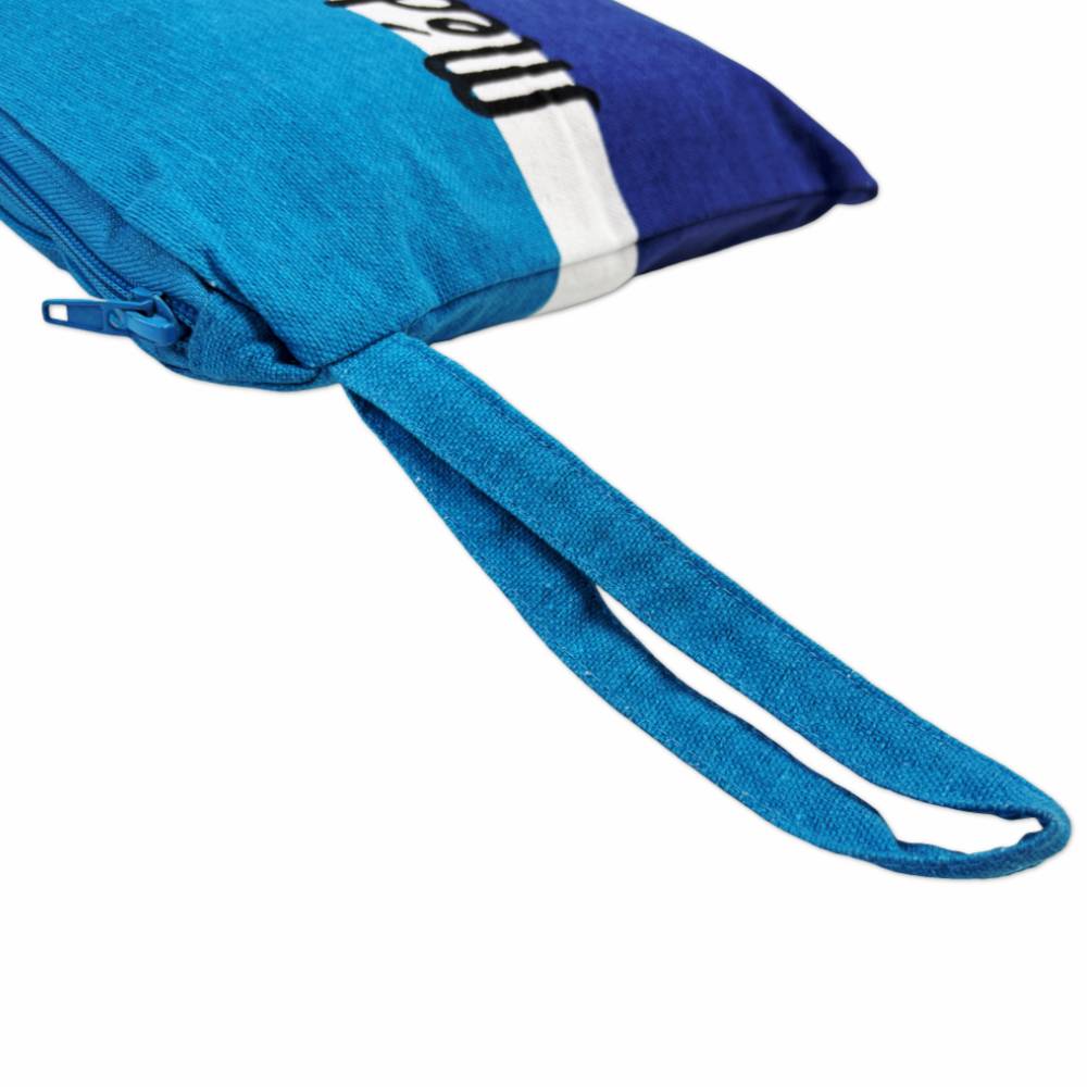 Pochette in tessuto Mediterranèen