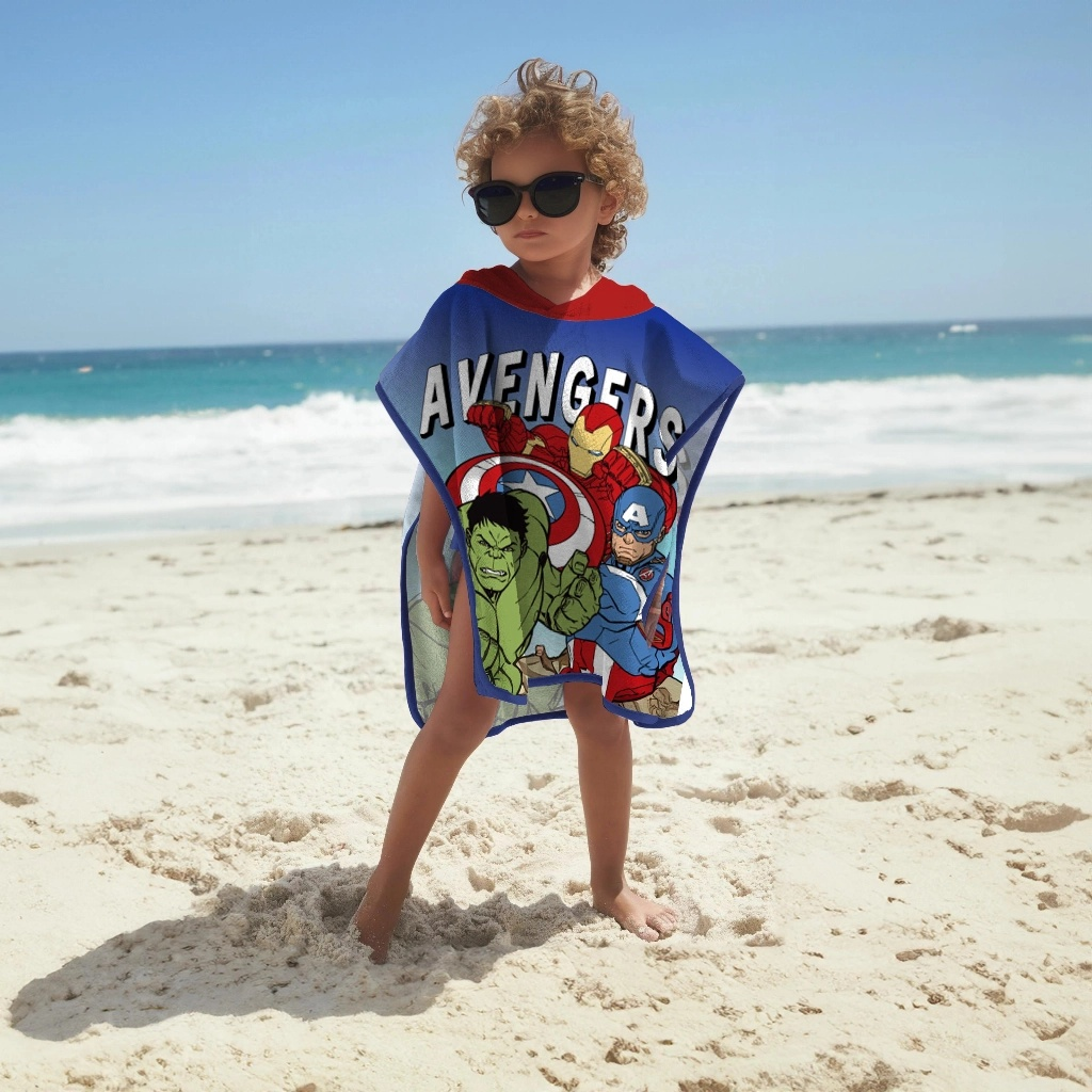 Poncho-Telo Mare Spugna Marvel Avengers