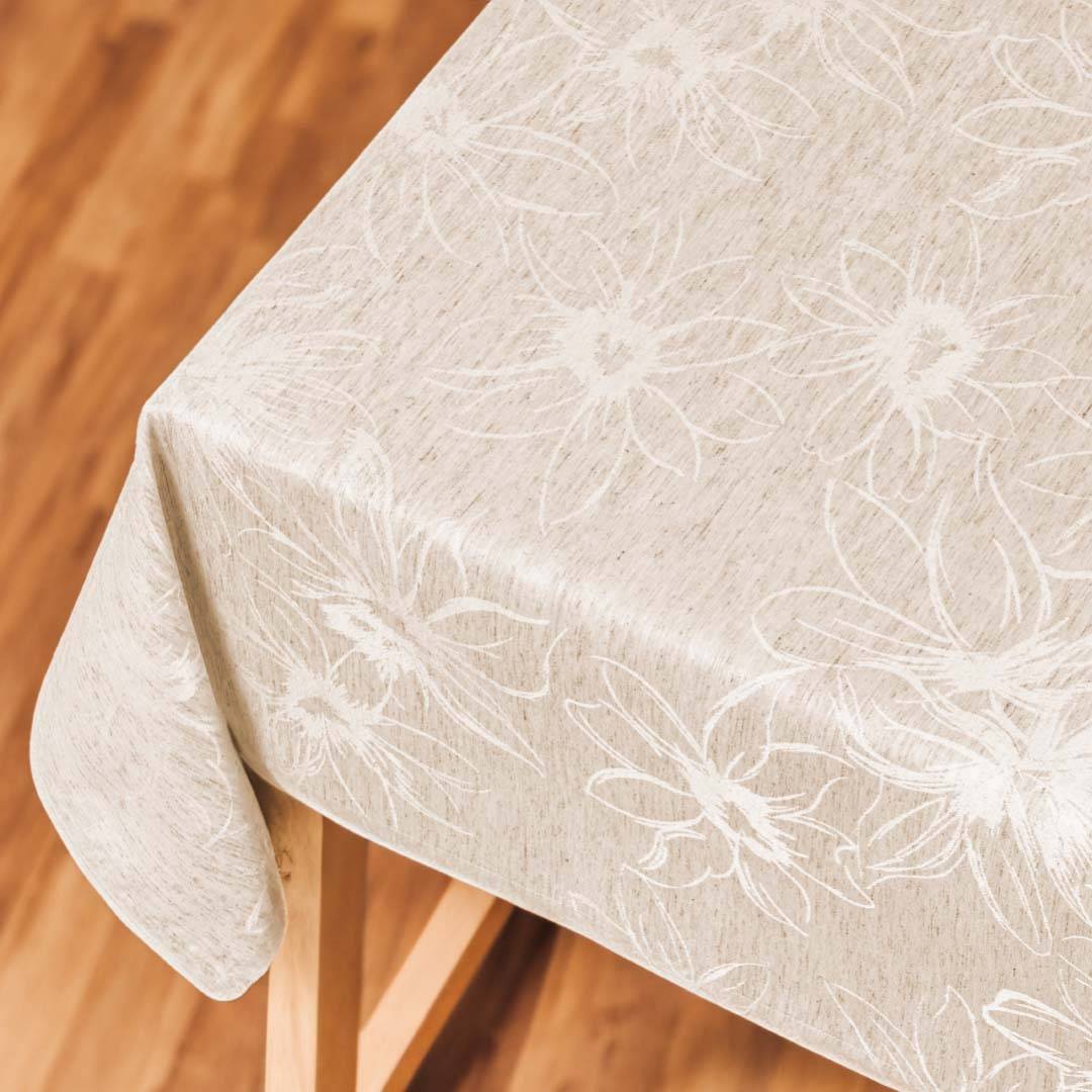 Tovaglia antimacchia Kiki linen Margherite 140 x 180