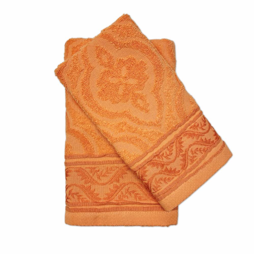 Coppia asciugamani Kal Arancio