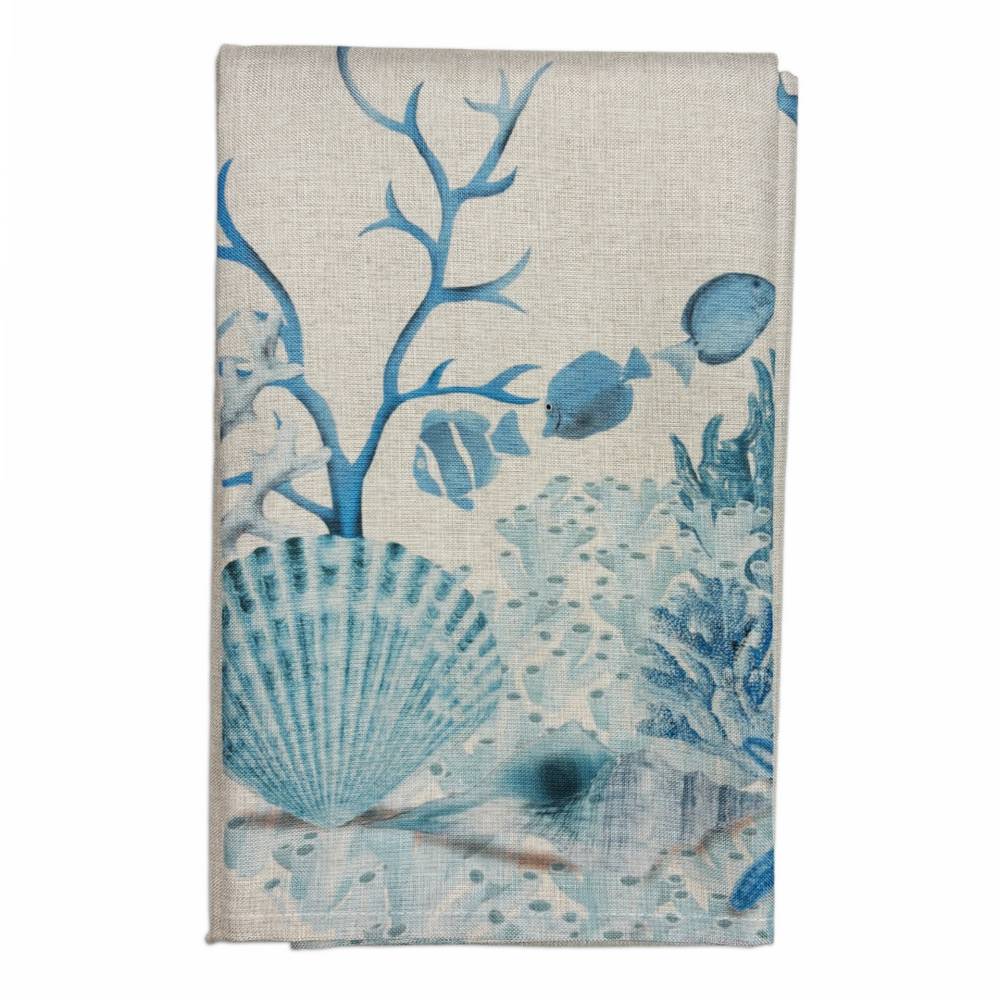 Tovaglia antimacchia Kiki Conchiglie e coralli 140 x 180