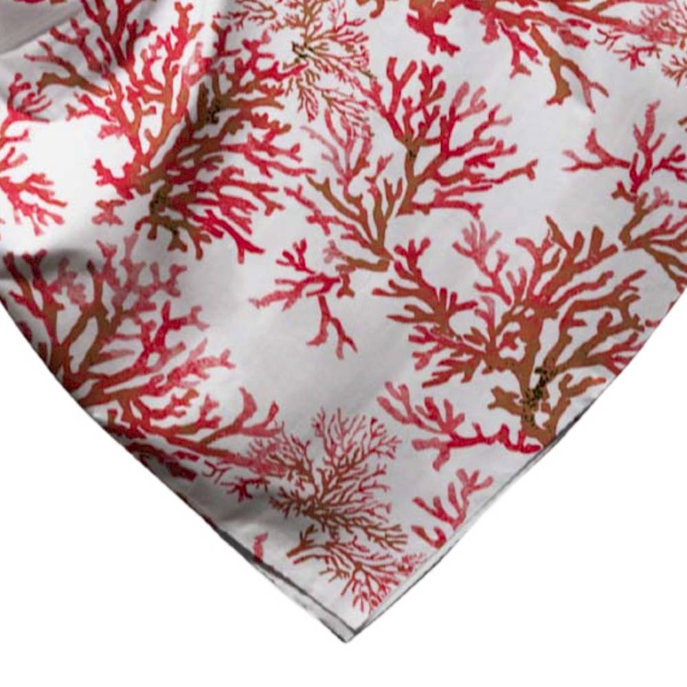 Lenzuolo sopra Antille corallo rosso matrimoniale