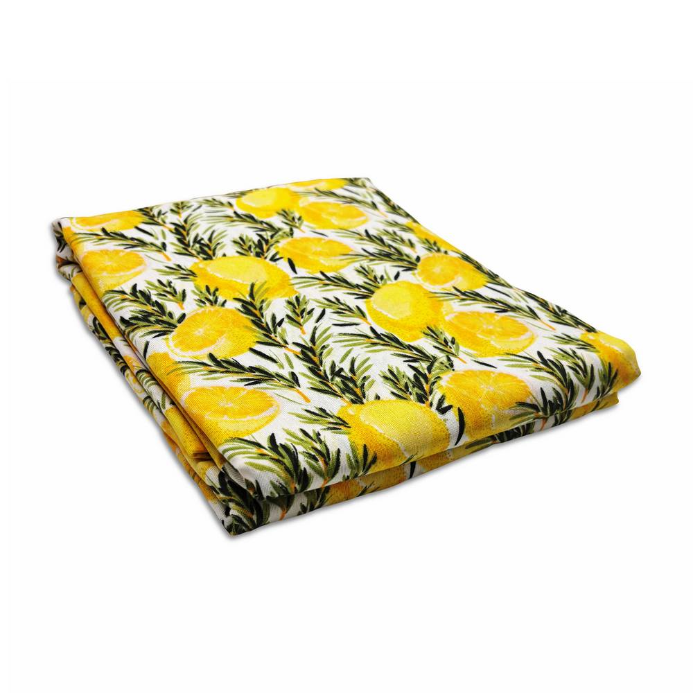 Copridivano copritutto Natura Limoni e rosmarino 250 x 280