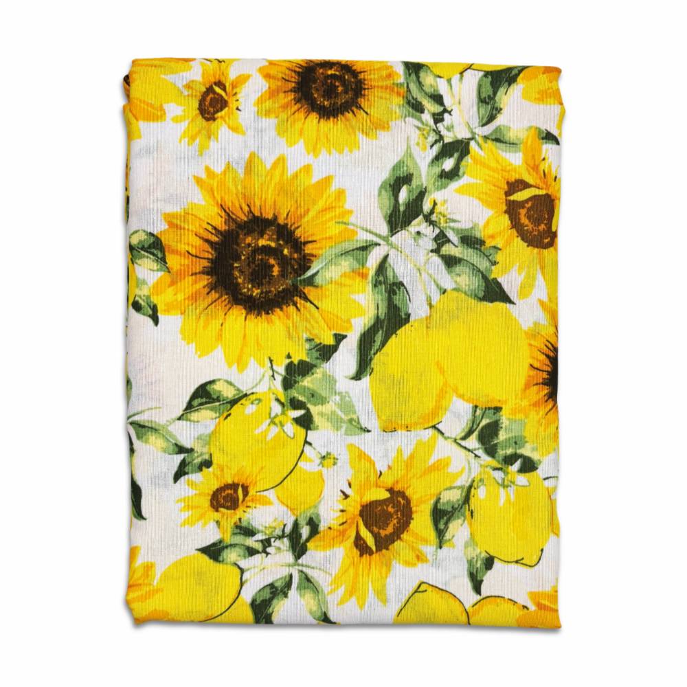 Tovaglia Natura Limoni e girasoli 140 X 180
