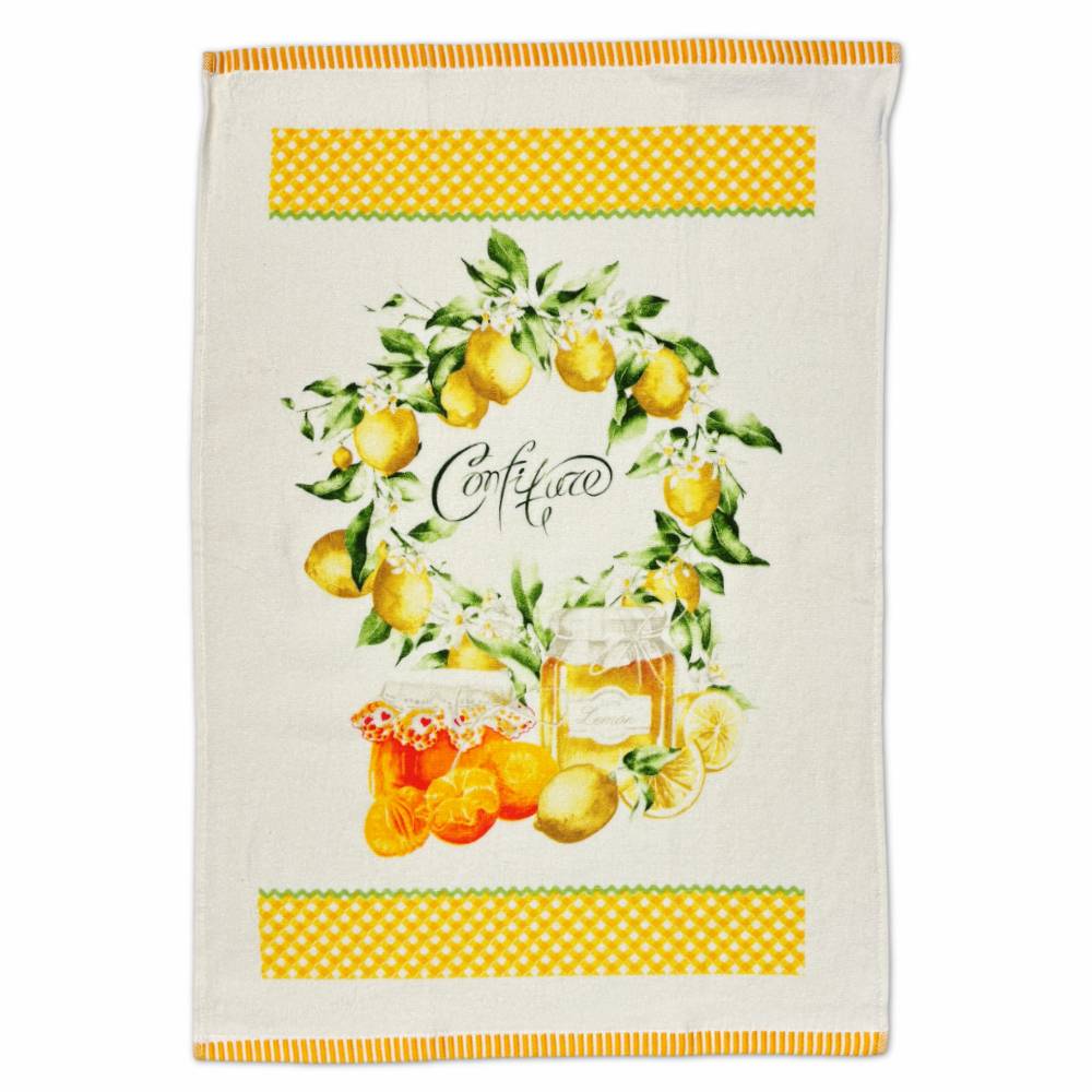 Canovaccio cucina spugna Tutti i frutti limoni