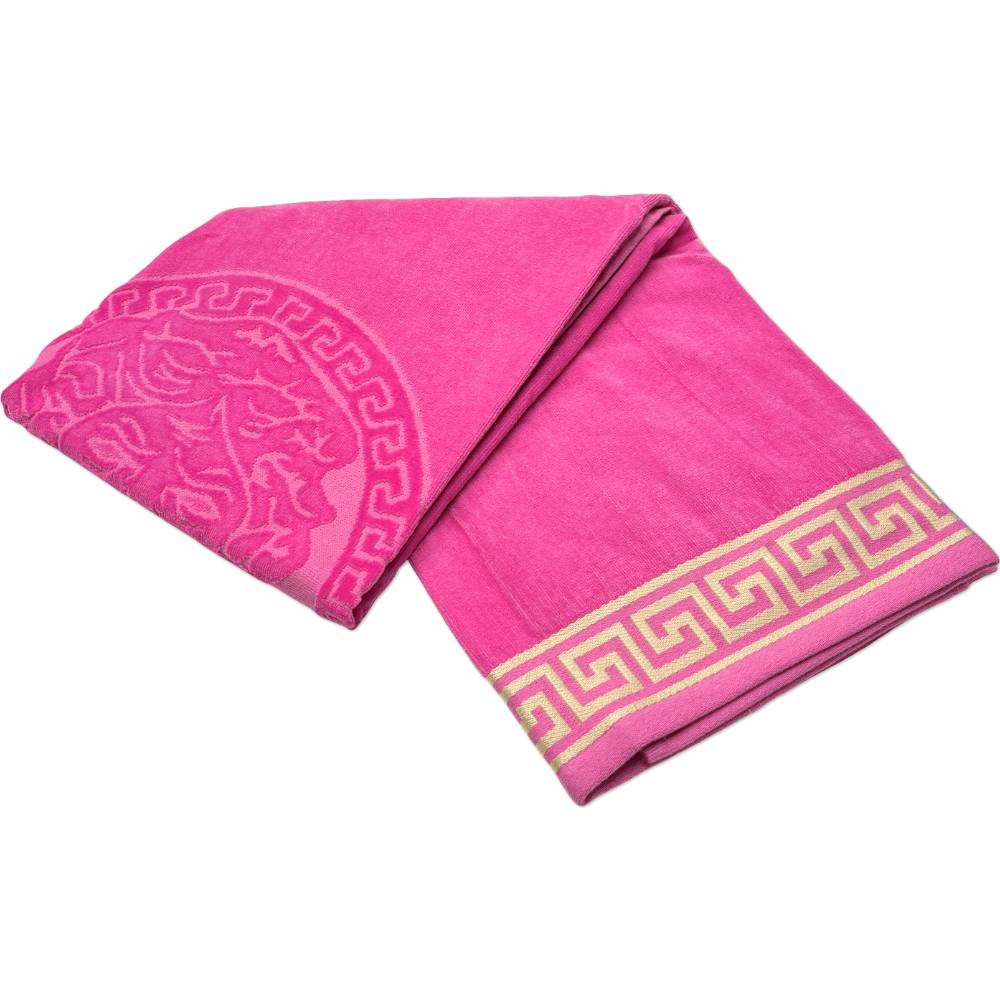 Telo Mare Spugna Velour New Cameo Rosa 90 x 165 Personalizzato