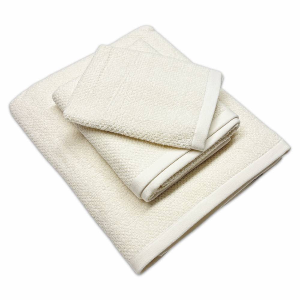 Set 3 Asciugamani Pop Corn Panna