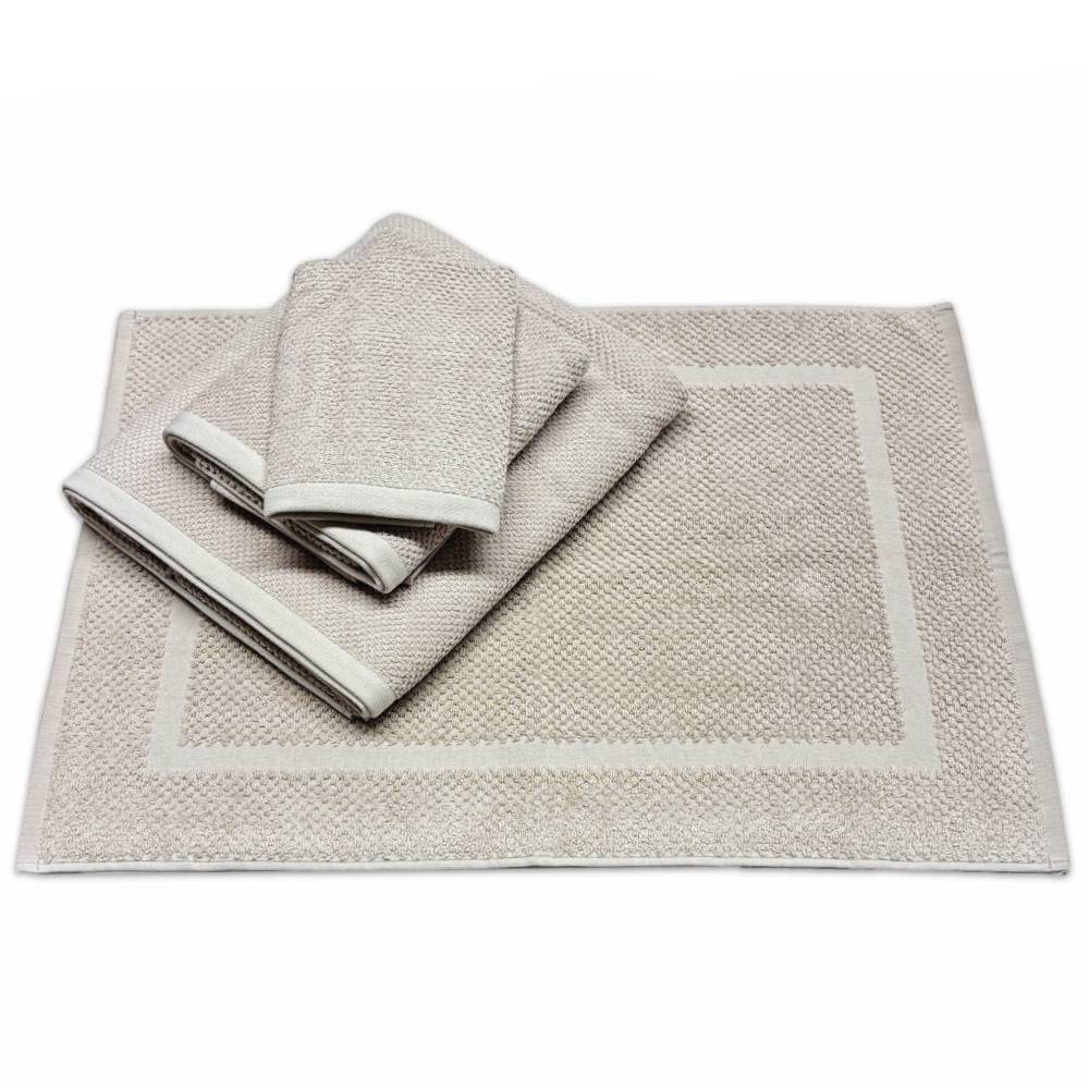 Set Bagno Pop Corn Tortora