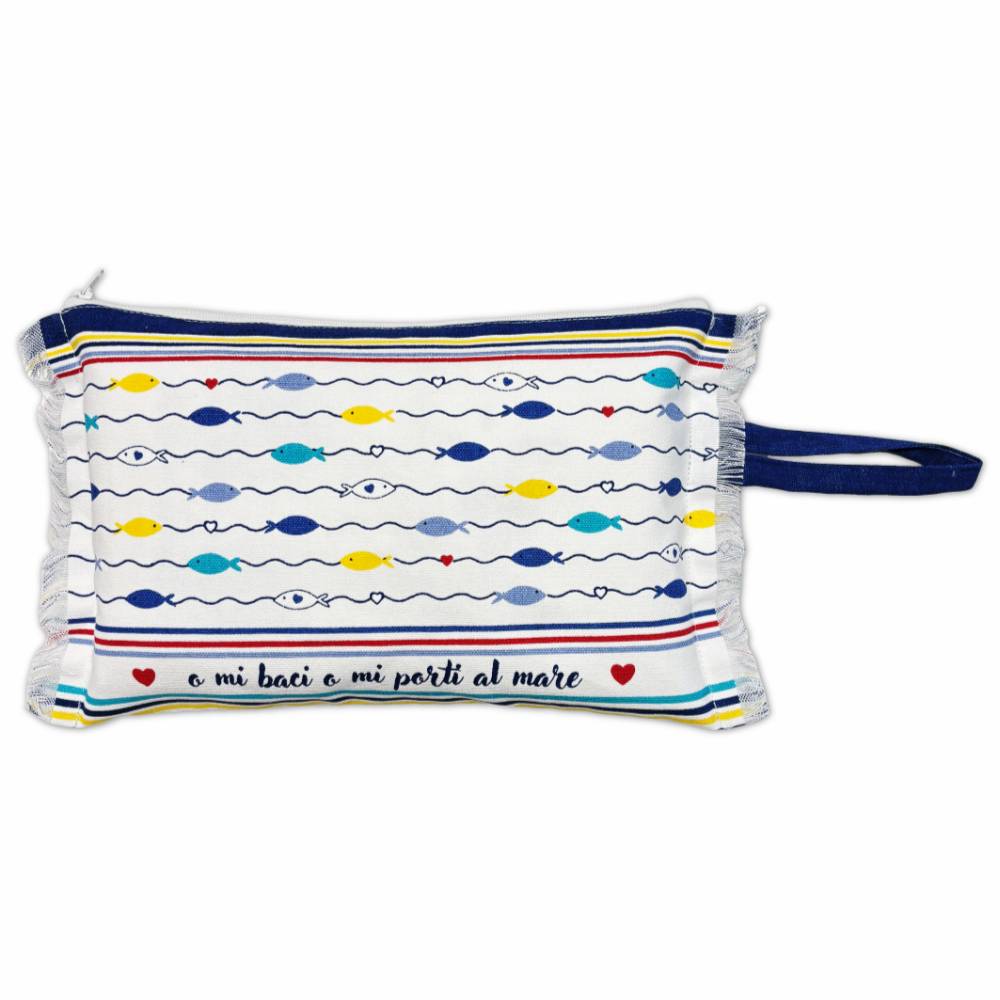 Borsa Mare + Pochette Love Fish Personalizzati