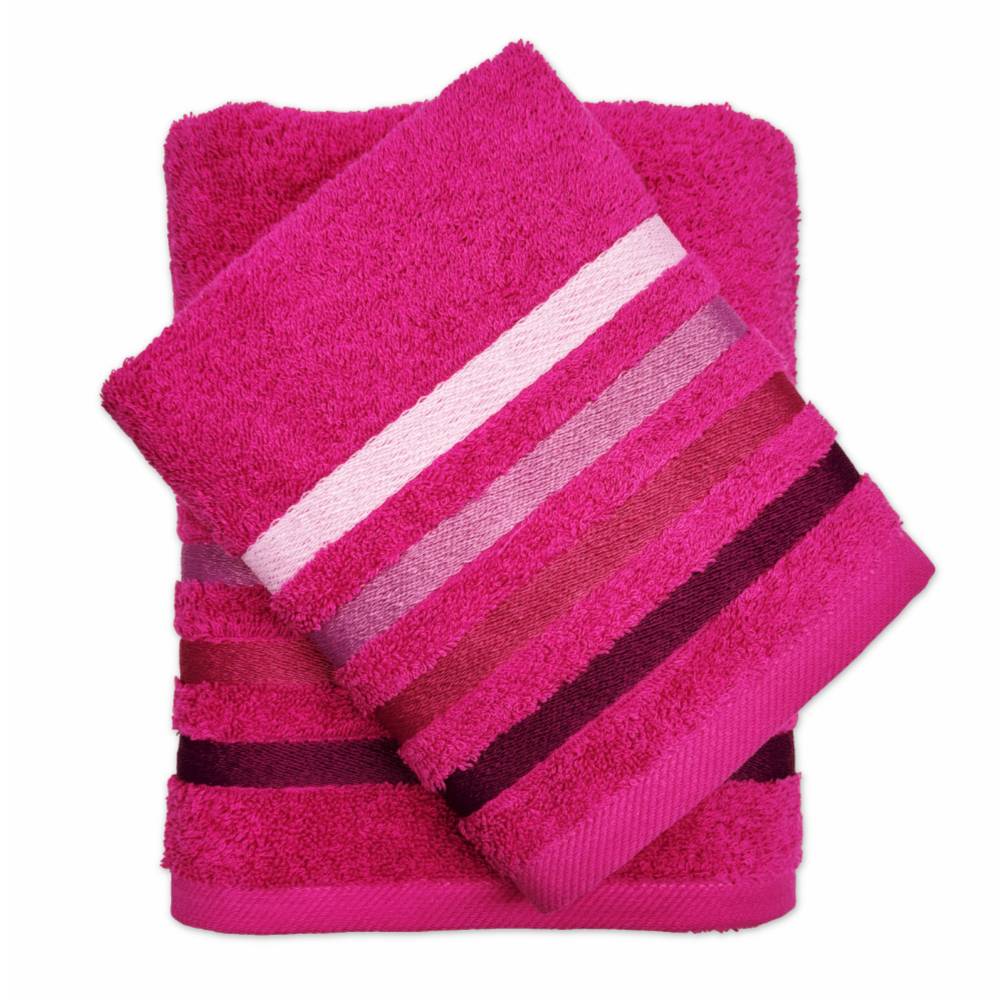 Coppia asciugamani Zeus Fucsia