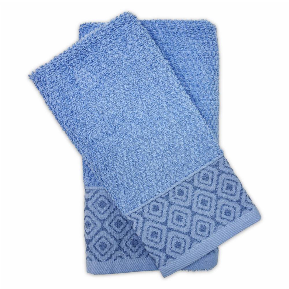 Coppia asciugamani Wilson Blu