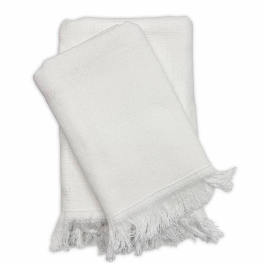 Coppia asciugamani Yuki Bianco