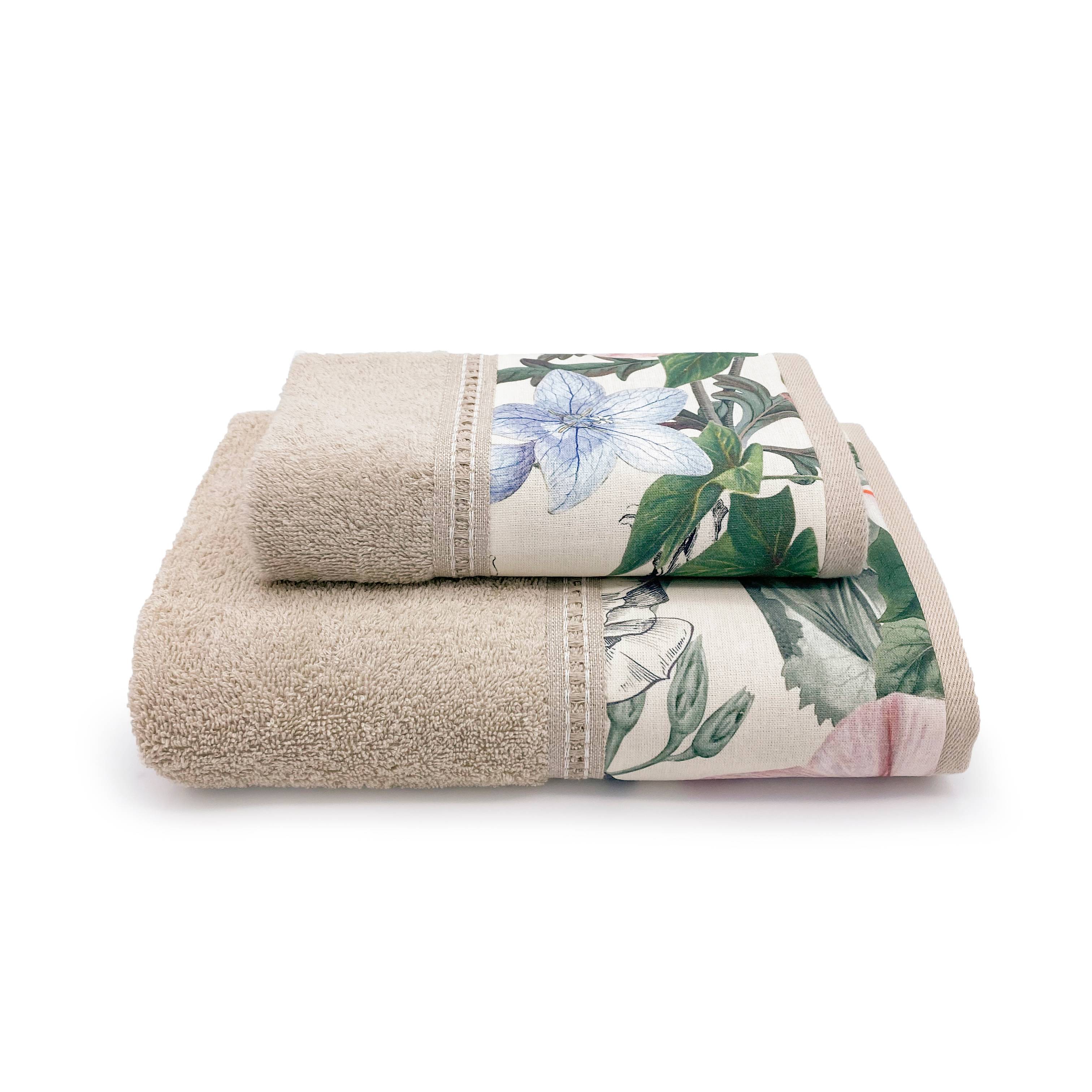Coppia asciugamani CREOLE Savoia Beige