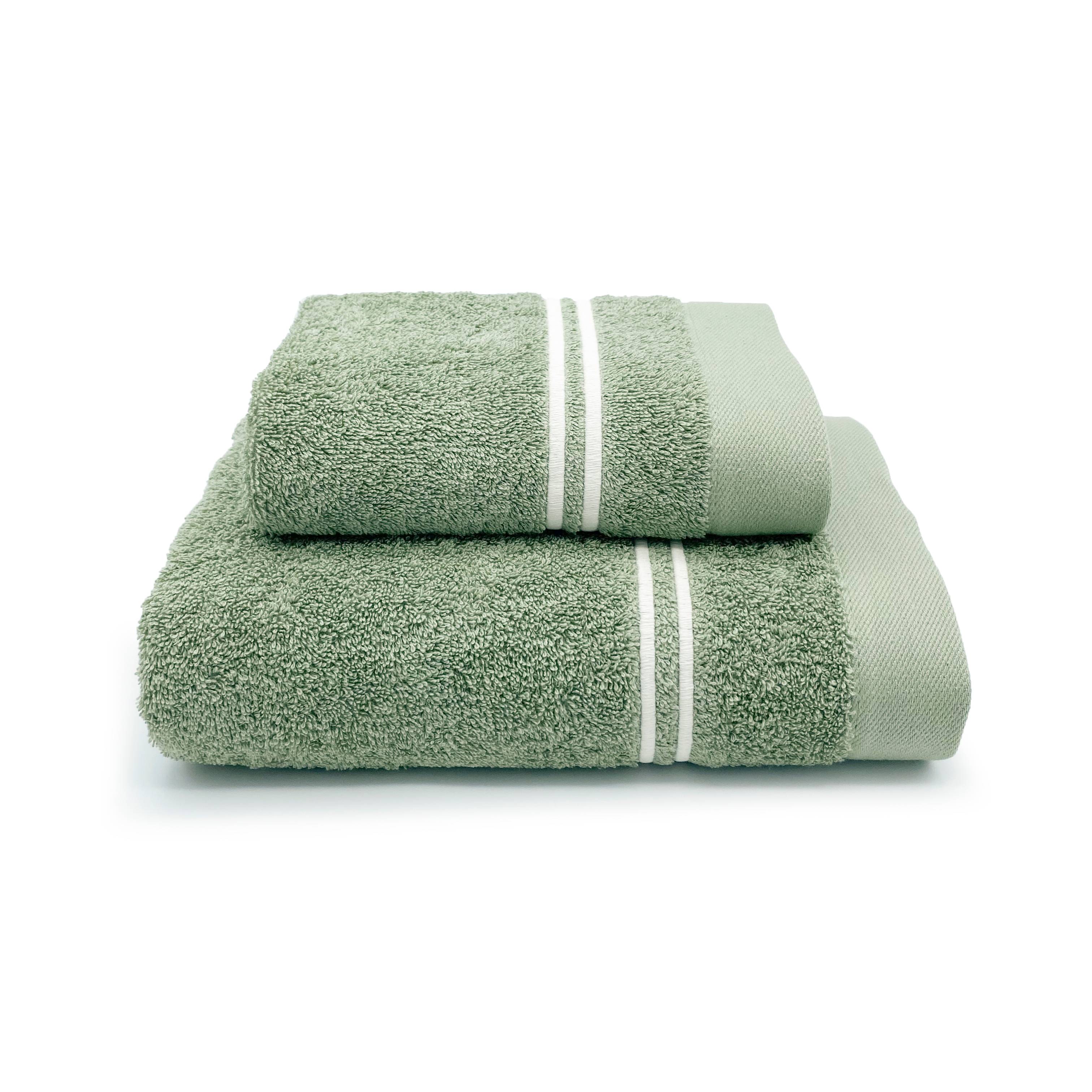 Coppia asciugamani CREOLE City Verde