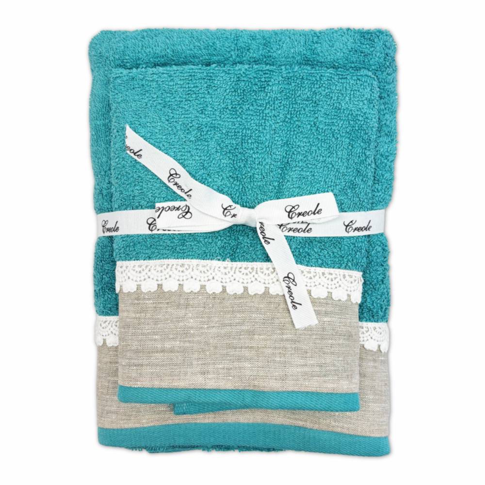 Coppia asciugamani CREOLE Tinsel Tiffany