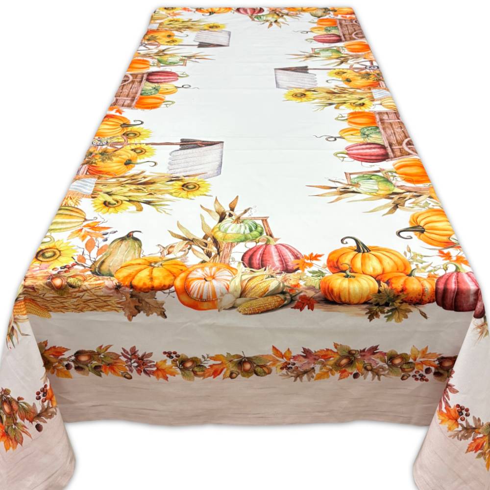 Tovaglia stampa digitale Zucche 140 x 300