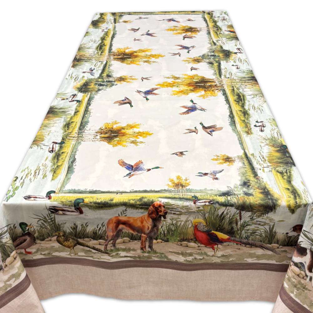 Tovaglia stampa digitale Stagno 140 x 300