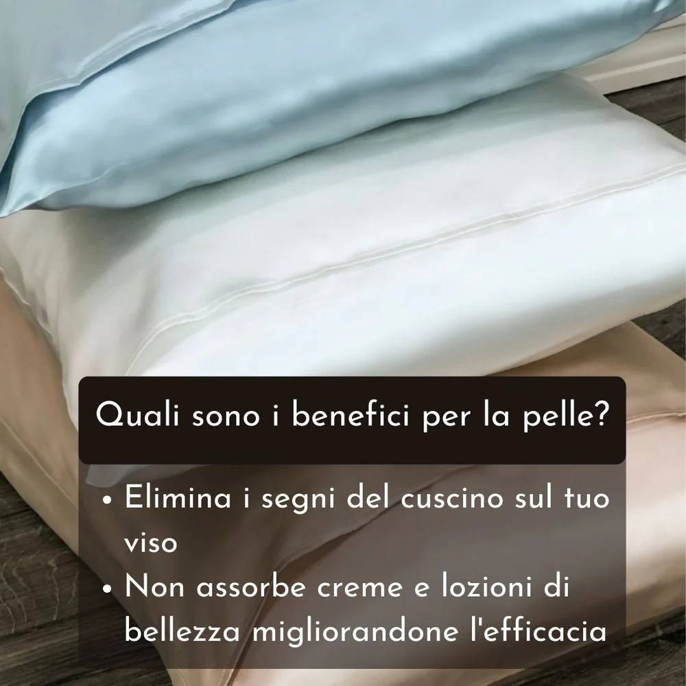 Federa in pura seta Audrey Rosa