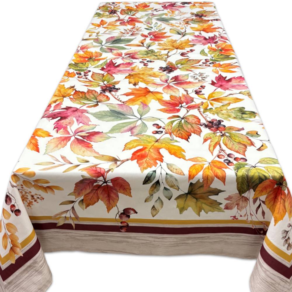 Tovaglia stampa digitale Foglie 140 x 180