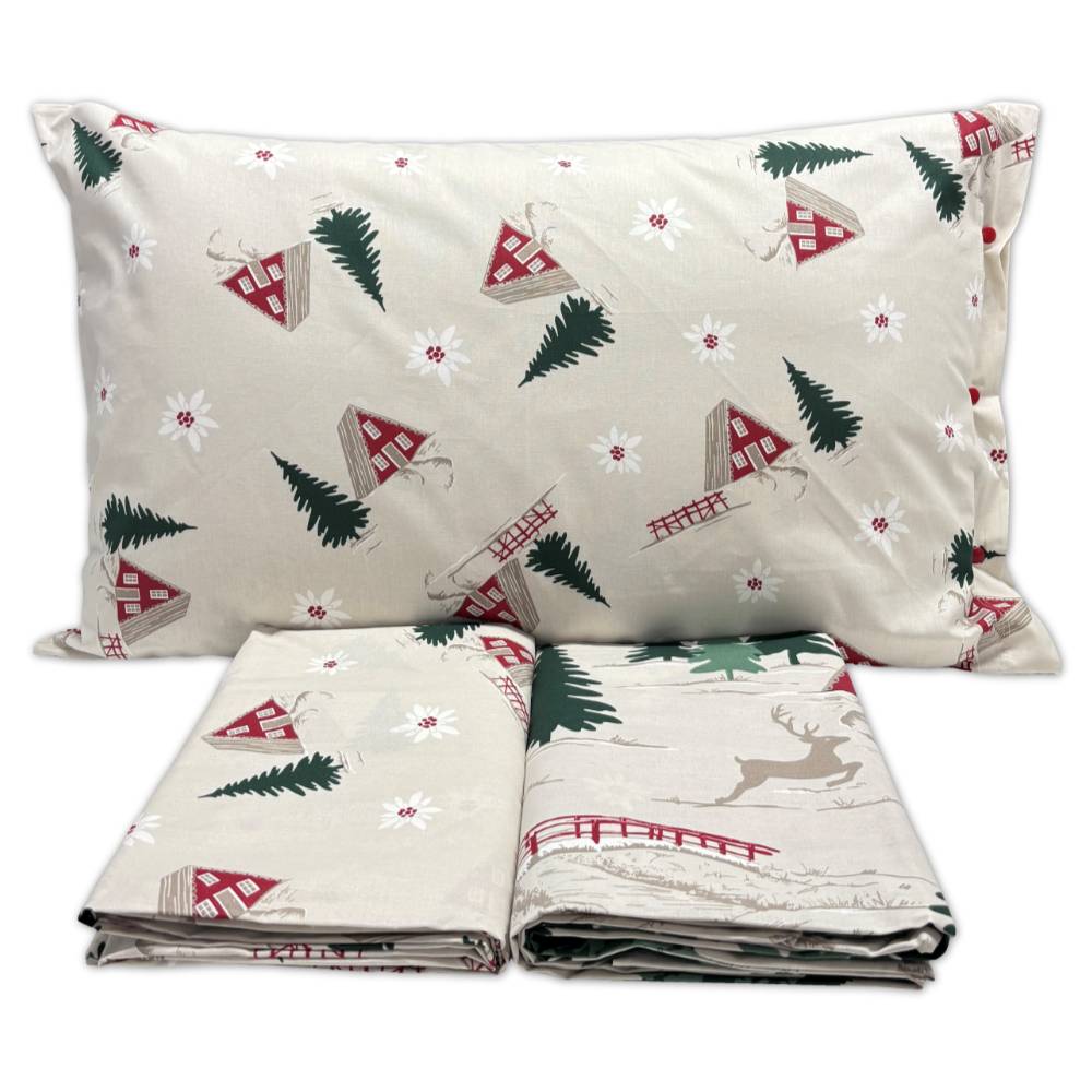 Completo Lenzuola Chalet Piazza e mezzo