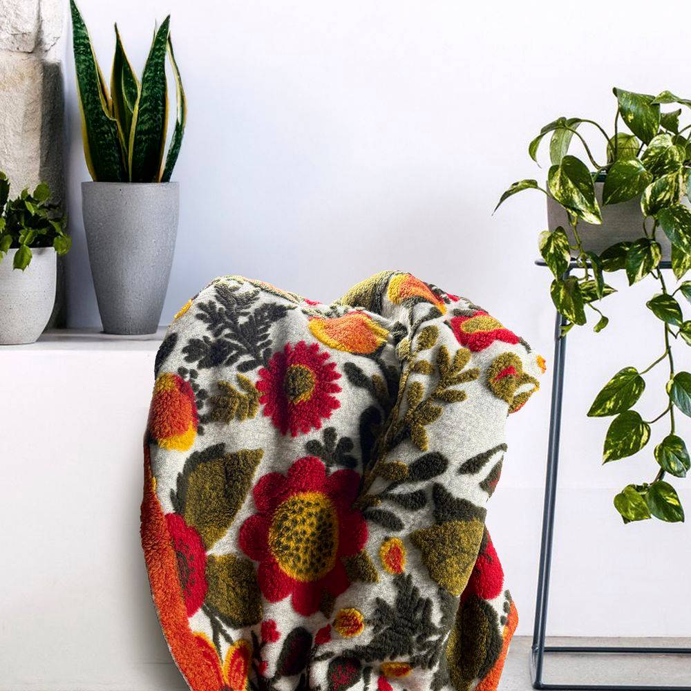 Plaid CREOLE in Lana Cotta Esotic 150 x 200