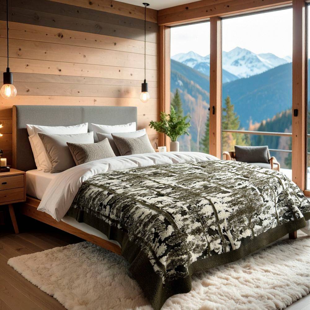 Plaid CREOLE in Lana Cotta Abetone 220 x 250