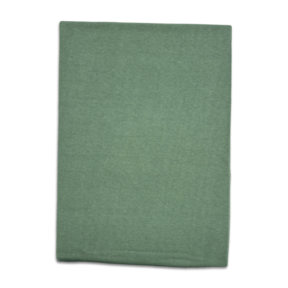 Lenzuolo sotto con angoli Jersey verde piazza e mezzo