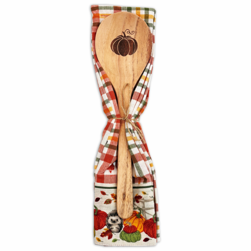 Canovaccio con mestolo Zucche