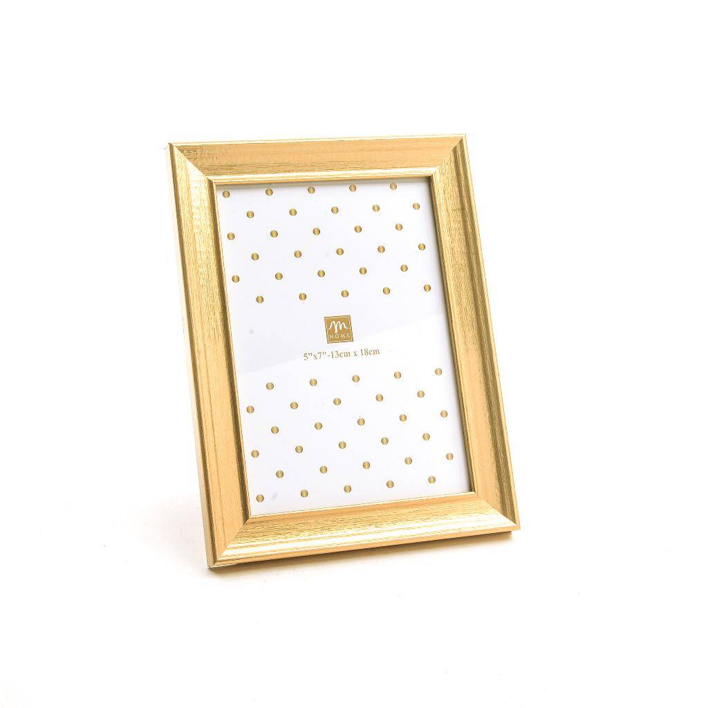 Cornice portafoto Oro in MDF 16 x 21 cm