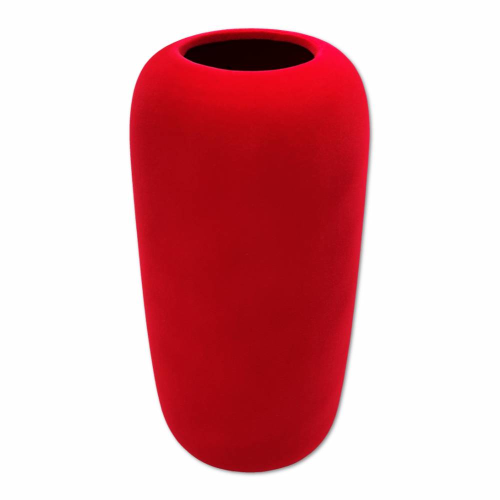 Vaso in ceramica Velluto Rosso