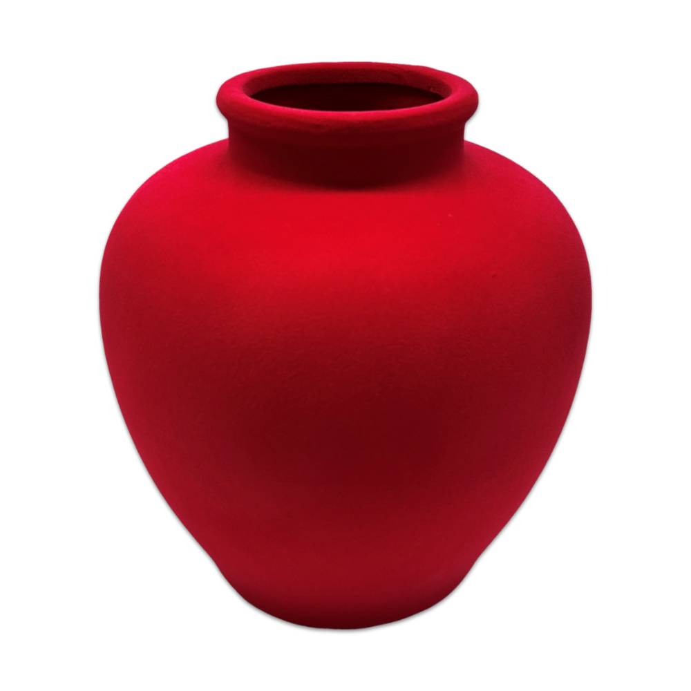 Anfora in ceramica Velluto Rosso