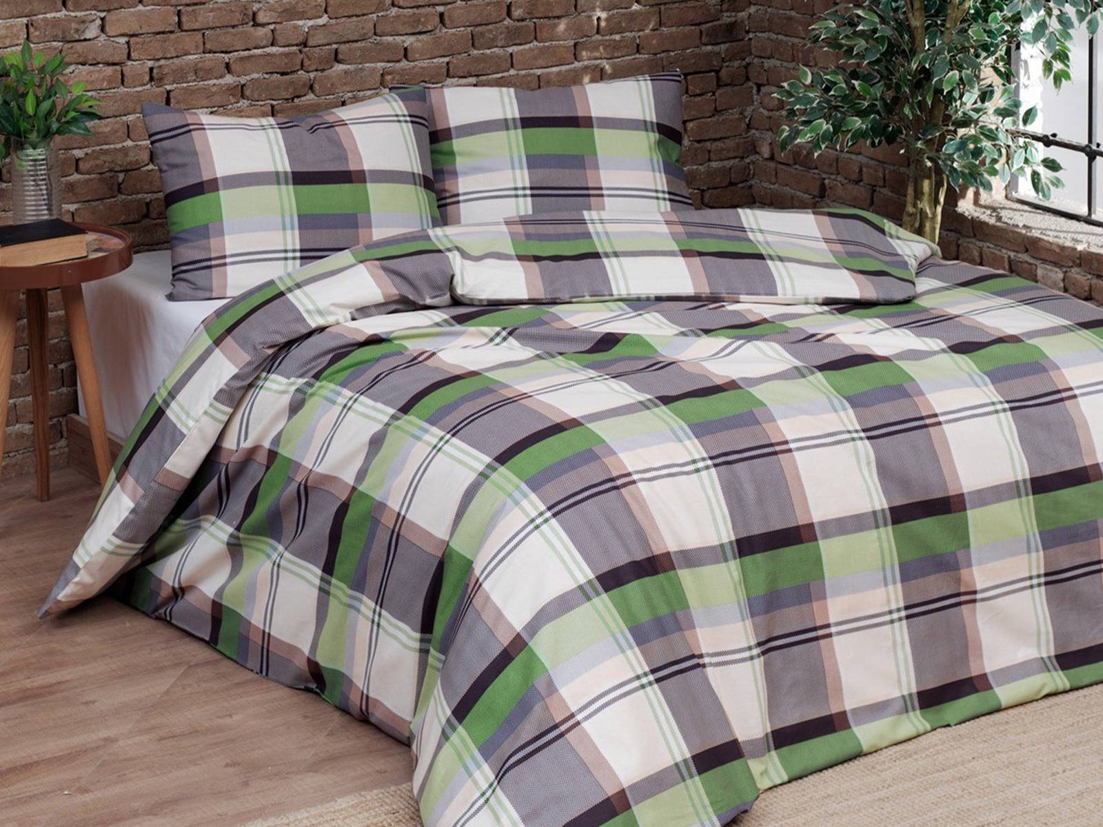 Parure copripiumino Daunex Infinity Dublino verde Singolo