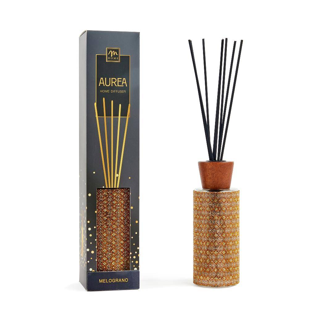 Profumatore per ambiente in Vetro con strass Melograno 200 ml