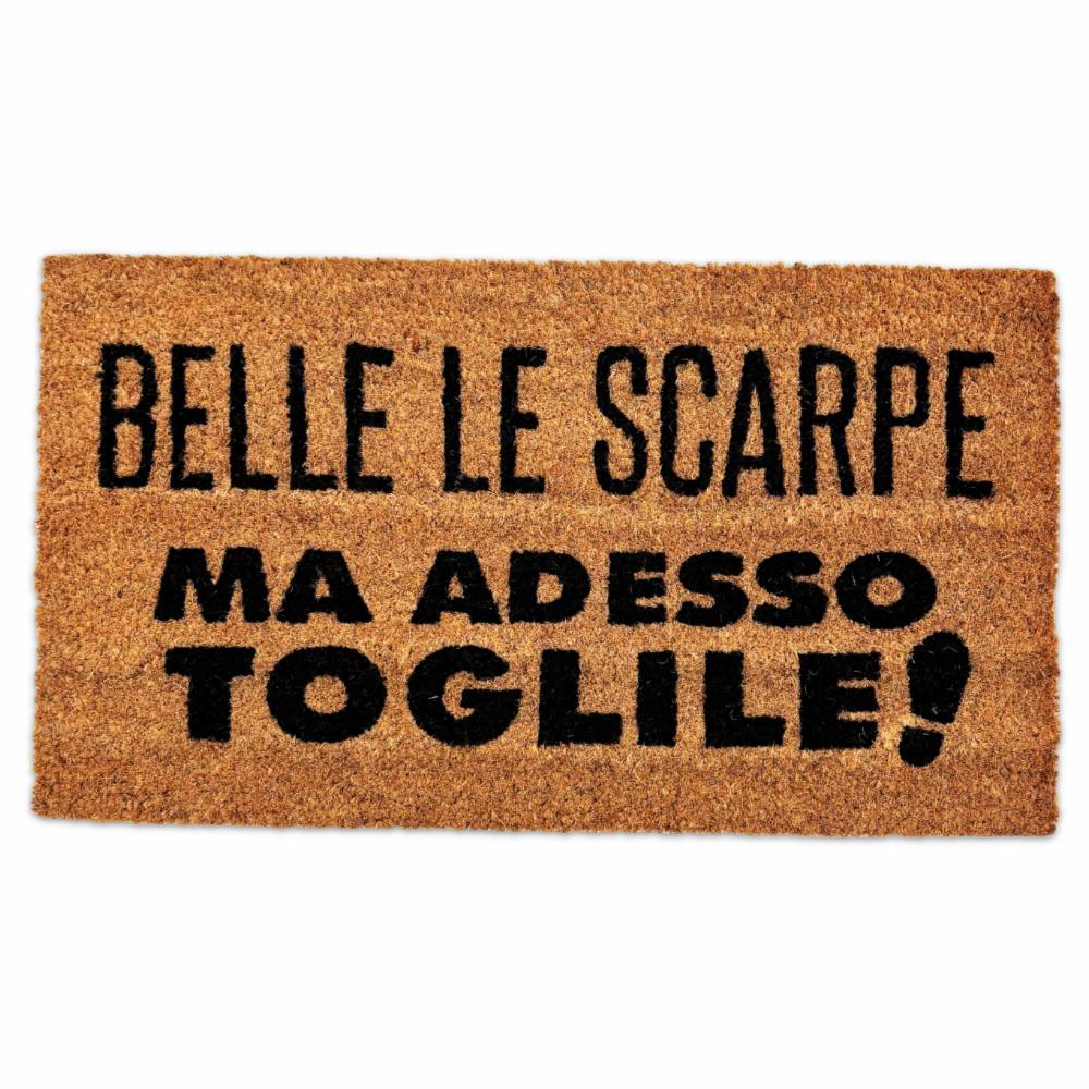 Zerbino in cocco Belle le Scarpe ma toglile