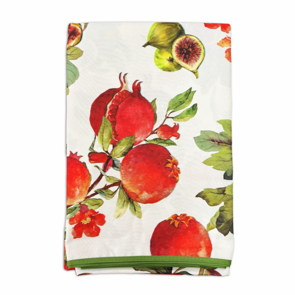 Tovaglia antimacchia Melograno e Fichi 150 x 230