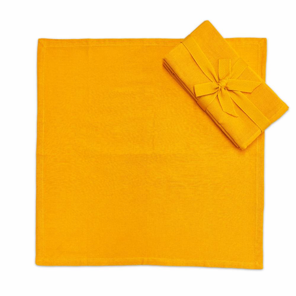 Set 4 tovaglioli Ocra