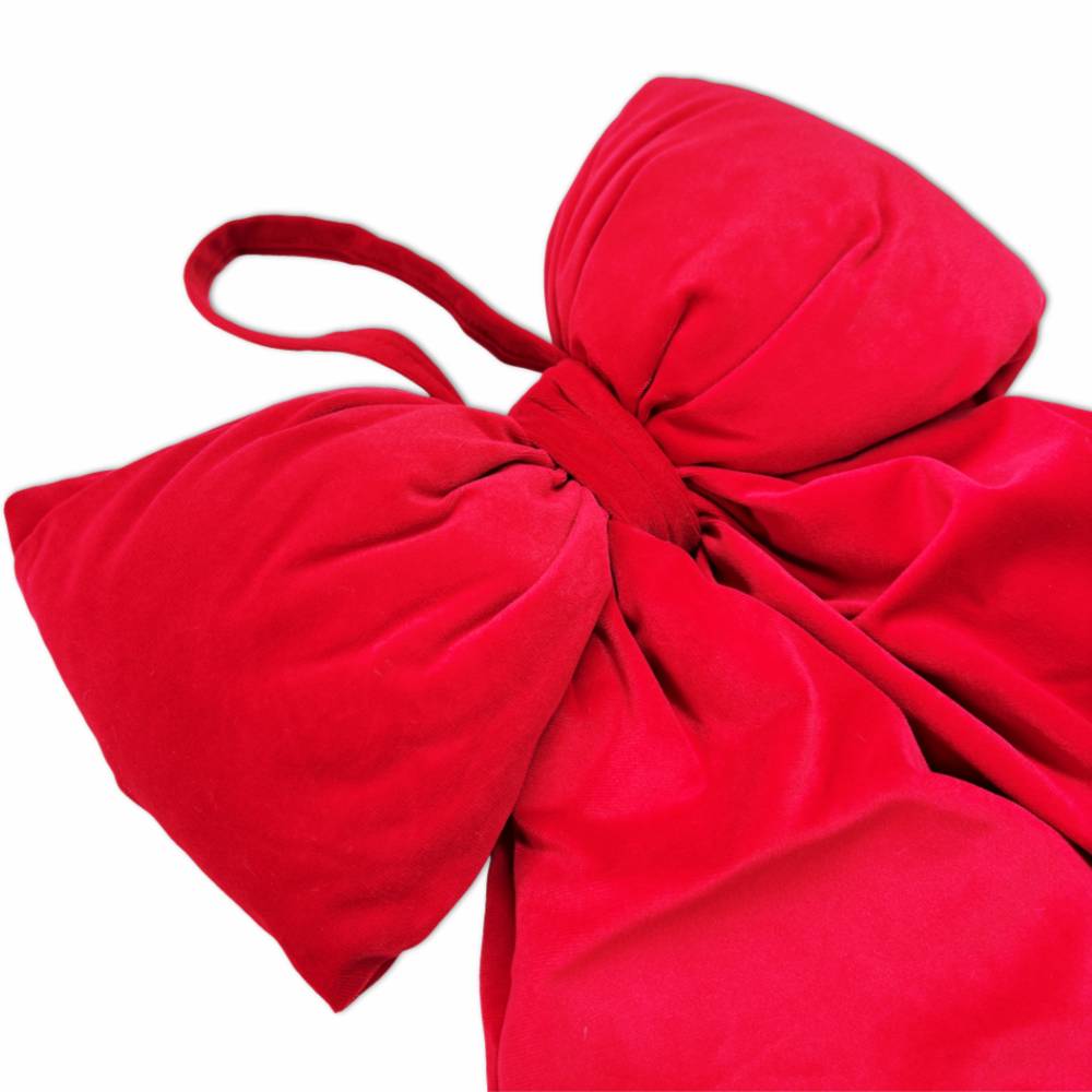 Ghirlanda addobbo Fiocco Rosso