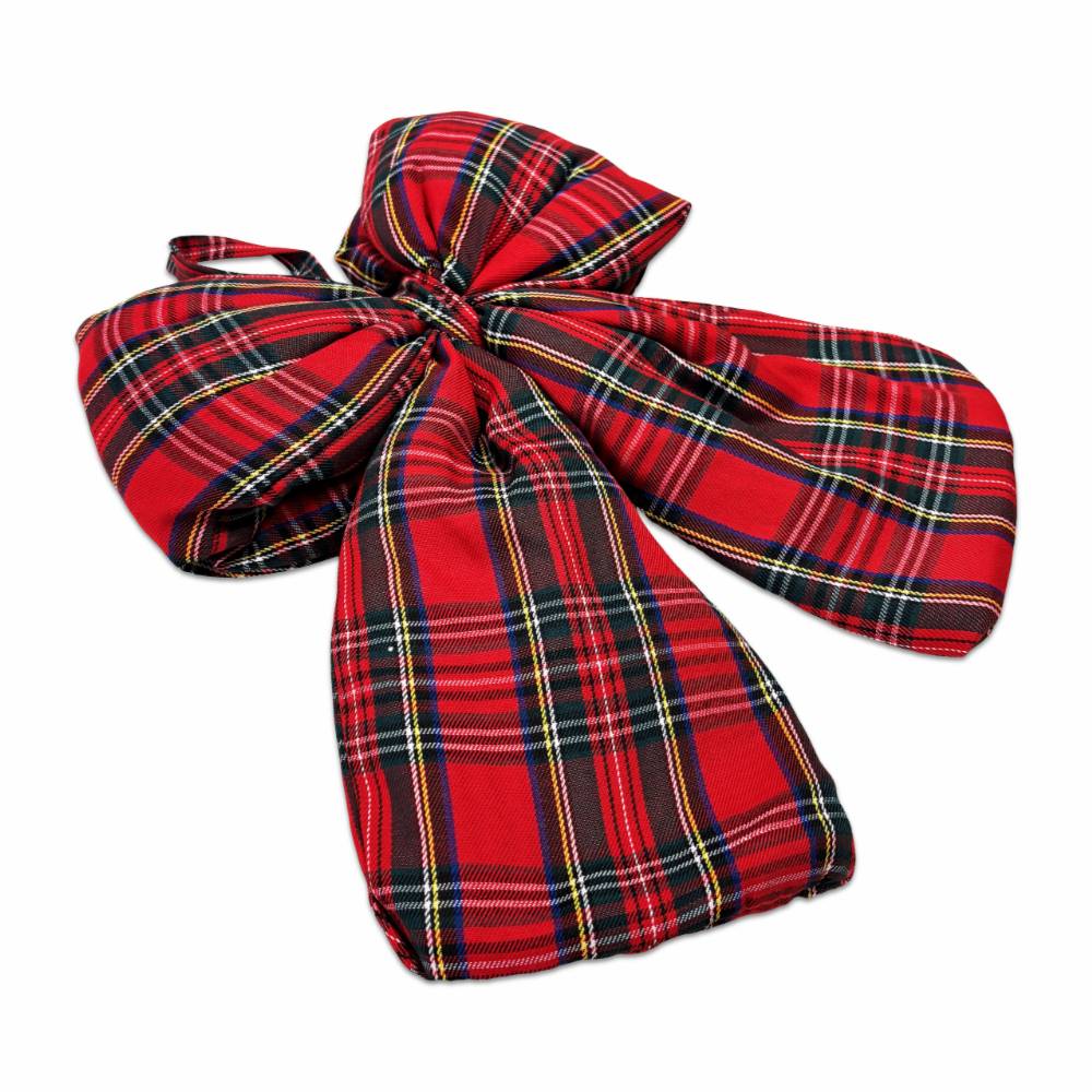 Ghirlanda addobbo Fiocco Tartan
