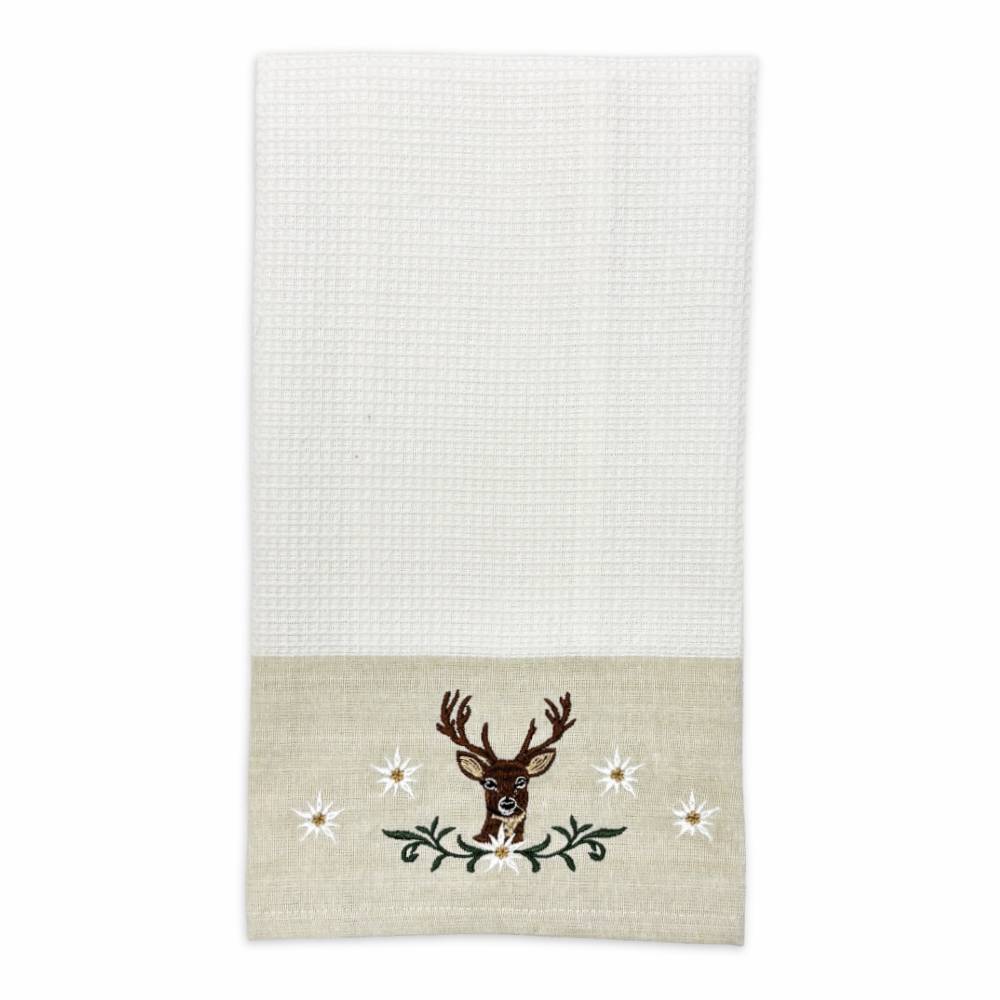 Canovaccio nido d'ape Amore Renna Alpina