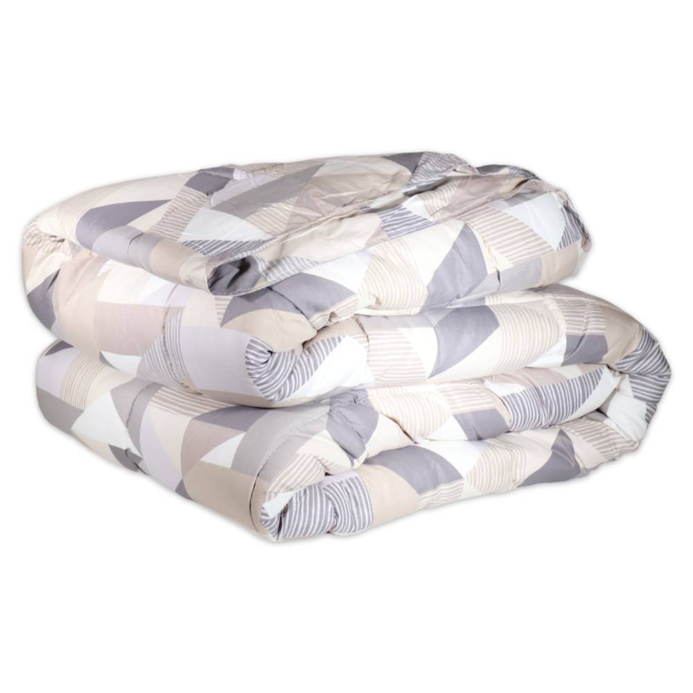 Trapunta Mano Piuma Geometrico Piazza e mezzo