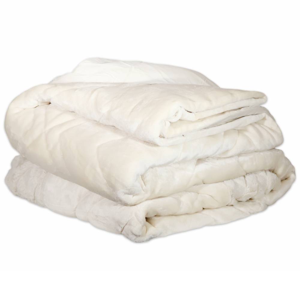 Trapunta matrimoniale Mink Crema 260 x 260