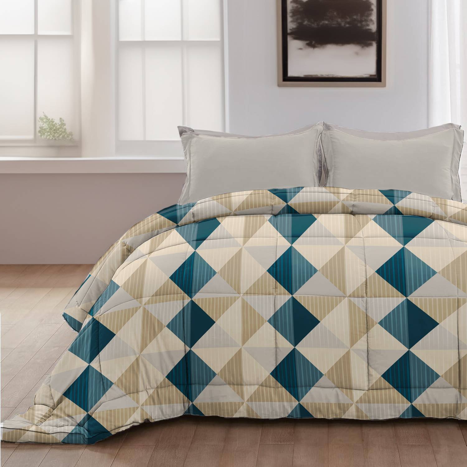 Trapunta matrimoniale Aspen Blu 260 x 260