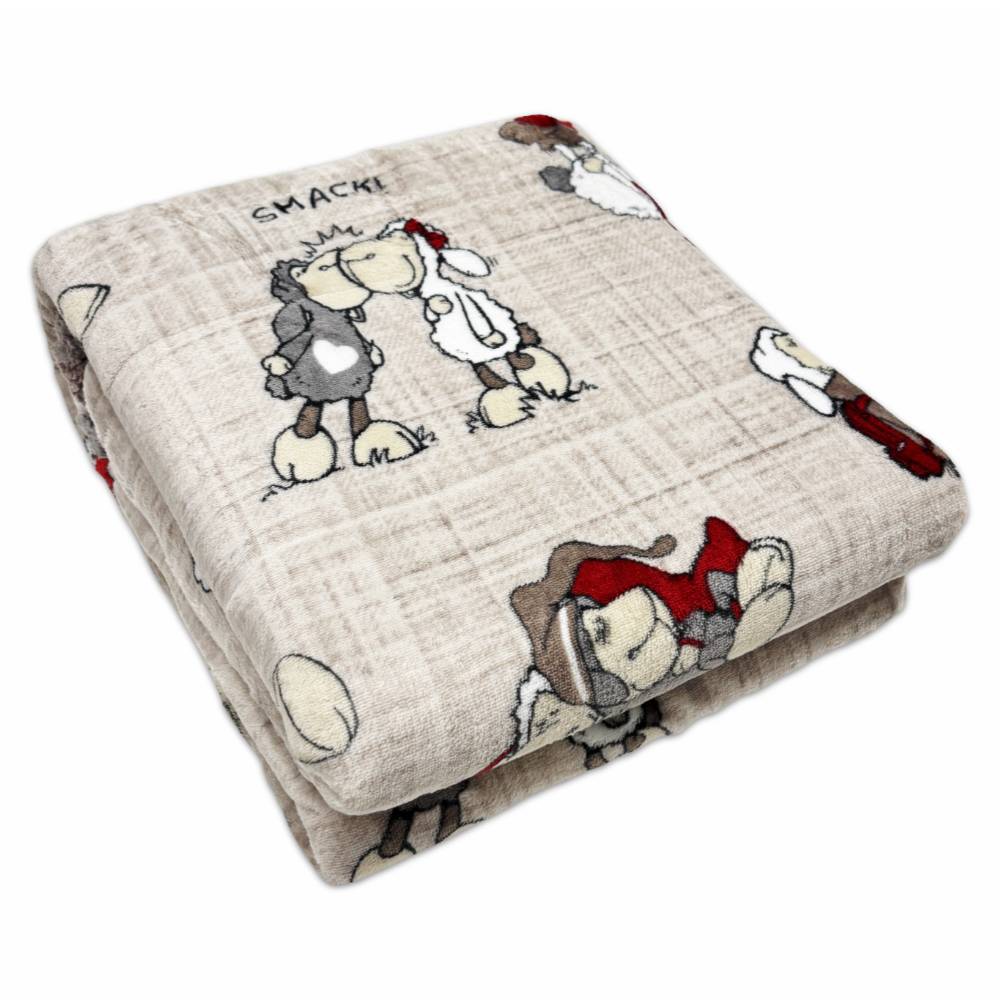 Plaid Sherpa Pecorelle Soft Singolo