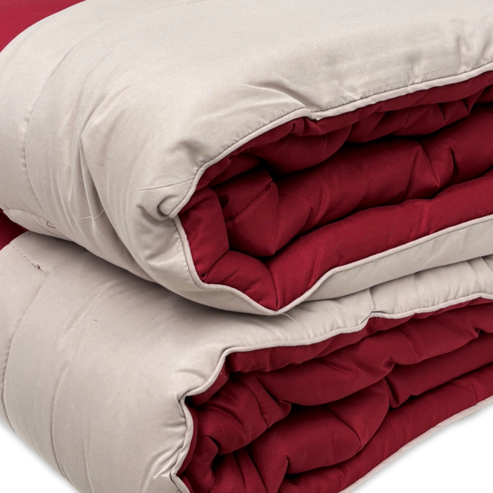 Trapunta matrimoniale Double face Double' Porpora 260 x 260