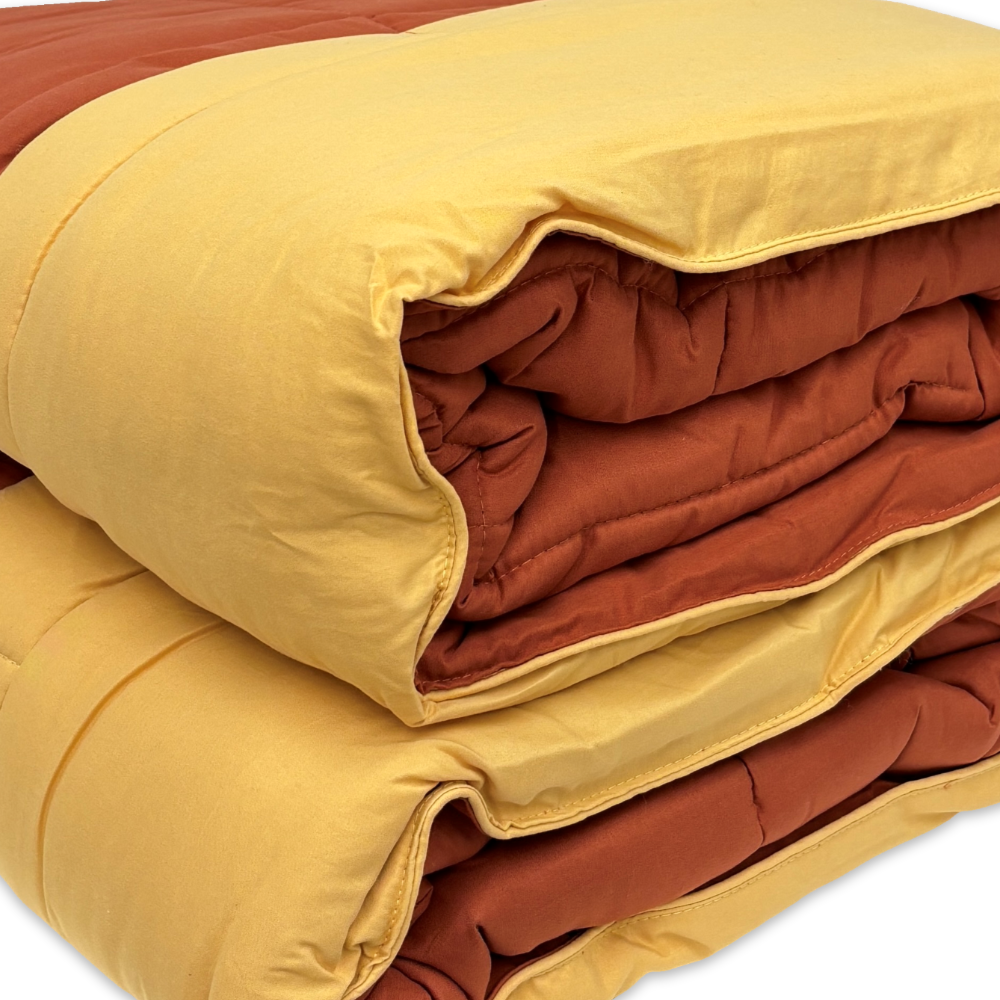 Trapunta matrimoniale Double face Double' Ambra 260 x 260