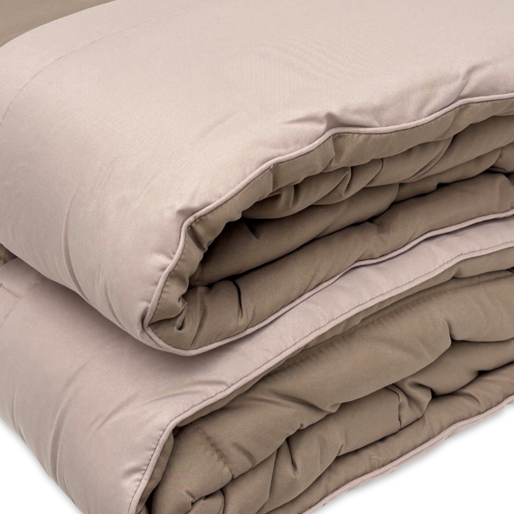 Trapunta Singola Double face Double' Beige 170 x 260