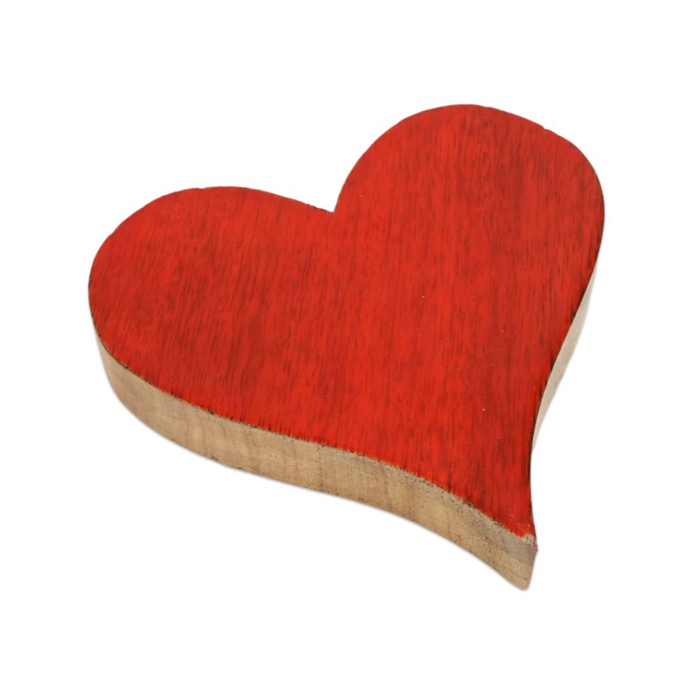 Decorazione Cuore in Legno Laccato