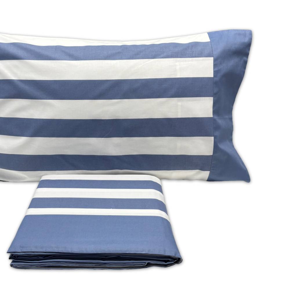 Completo Lenzuola CREOLE Marea Avio Matrimoniale Personalizzato