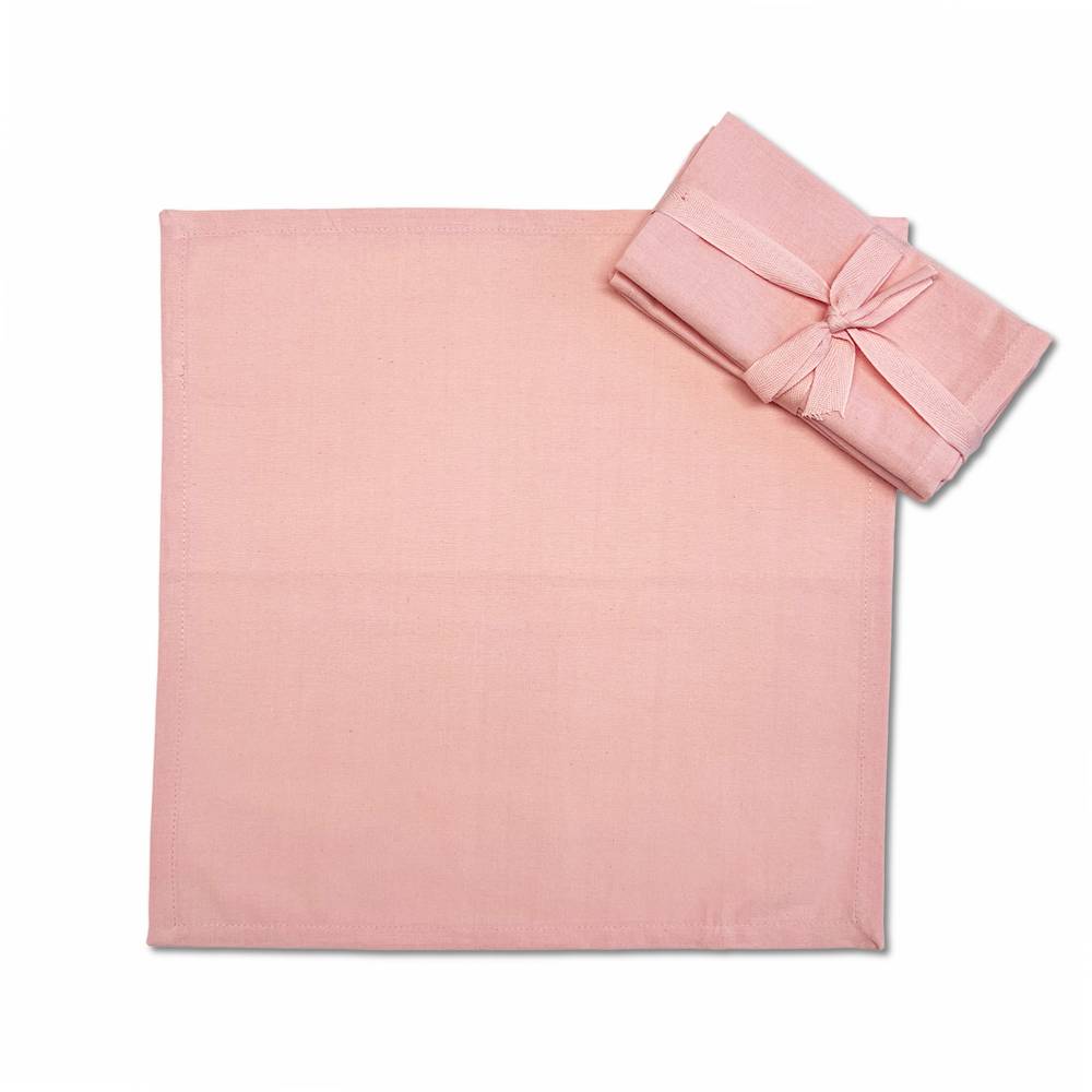 Set 4 tovaglioli Rosa Personalizzati